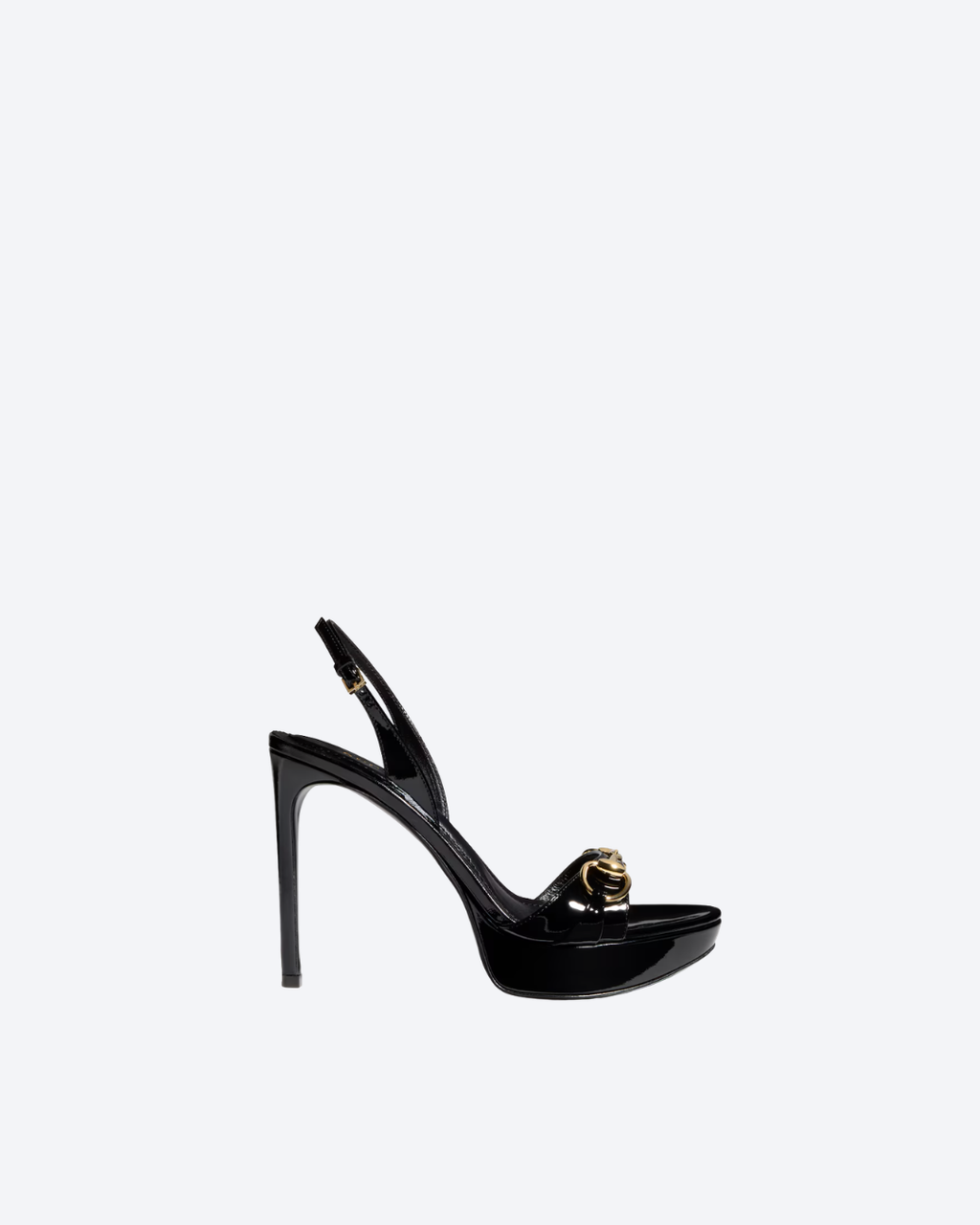Black Donna Platform Sandal