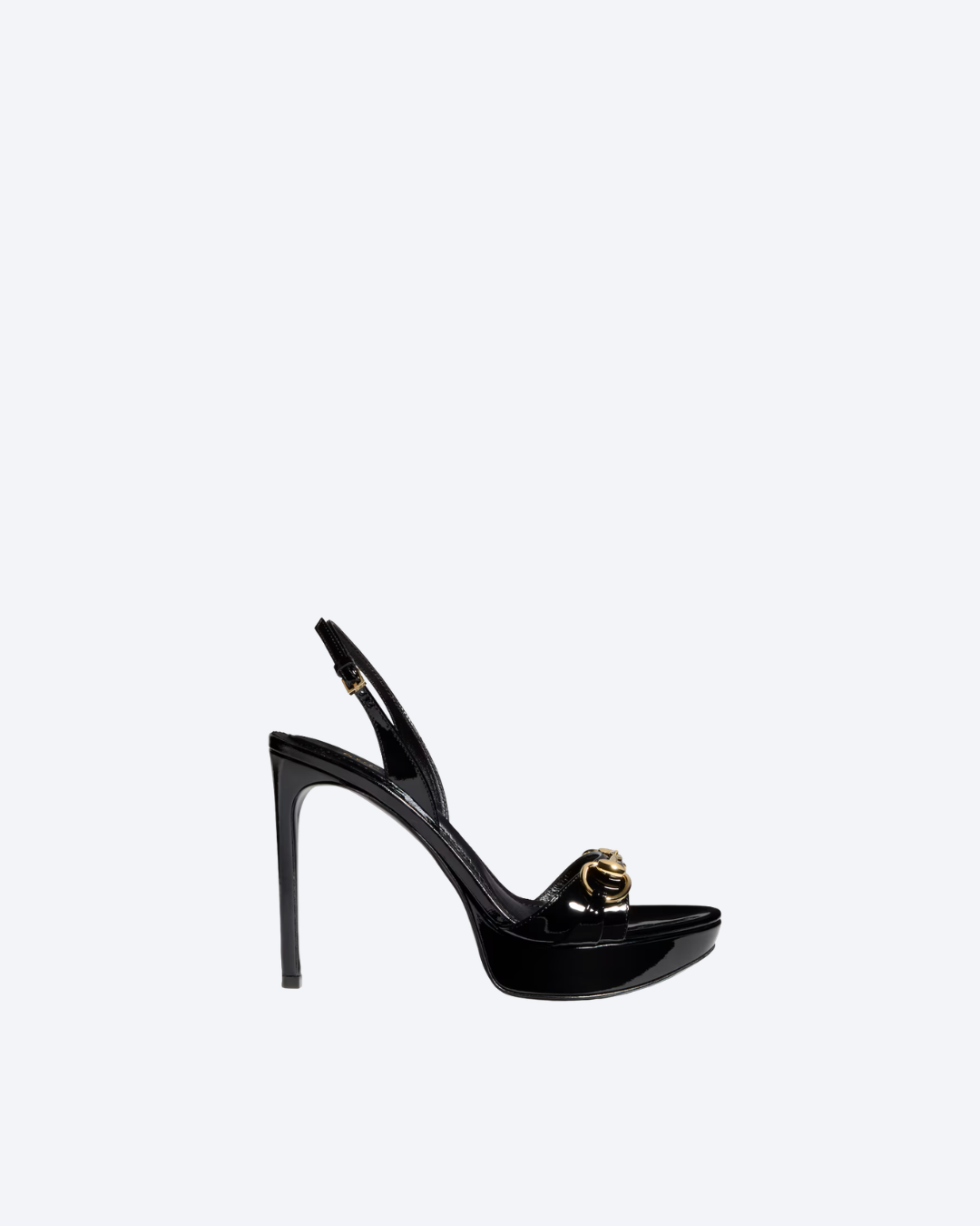 Black Donna Platform Sandal