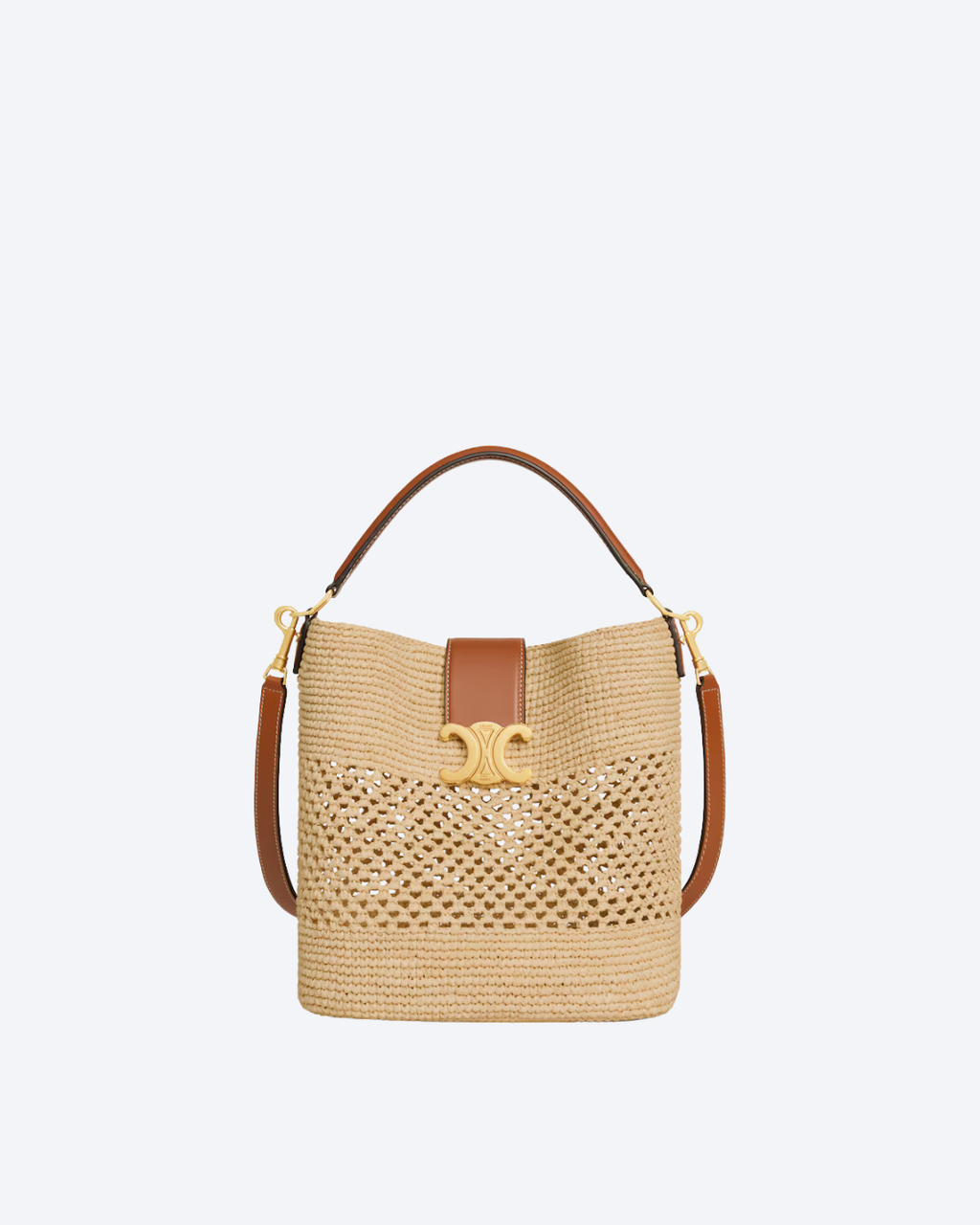 Natural/Tan Medium Louise Bucket