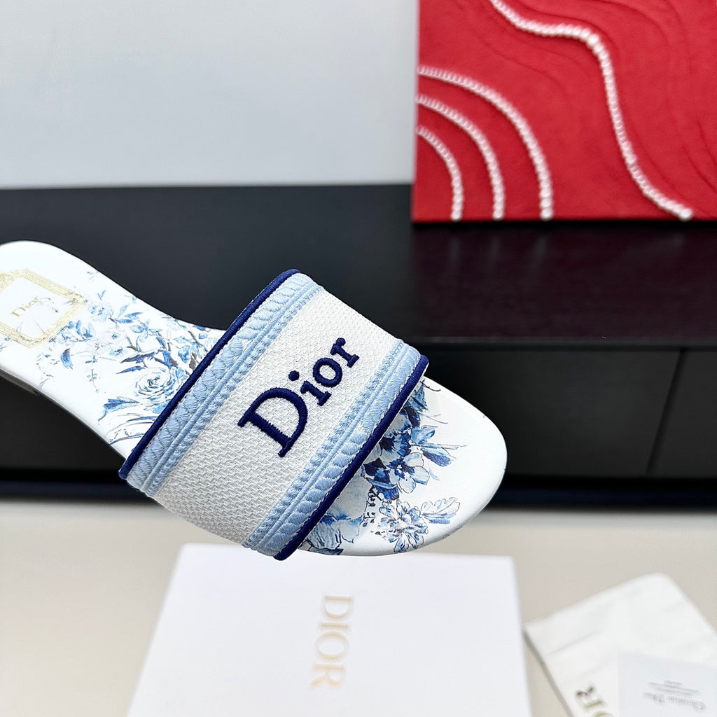 White & Blue Dway Slide