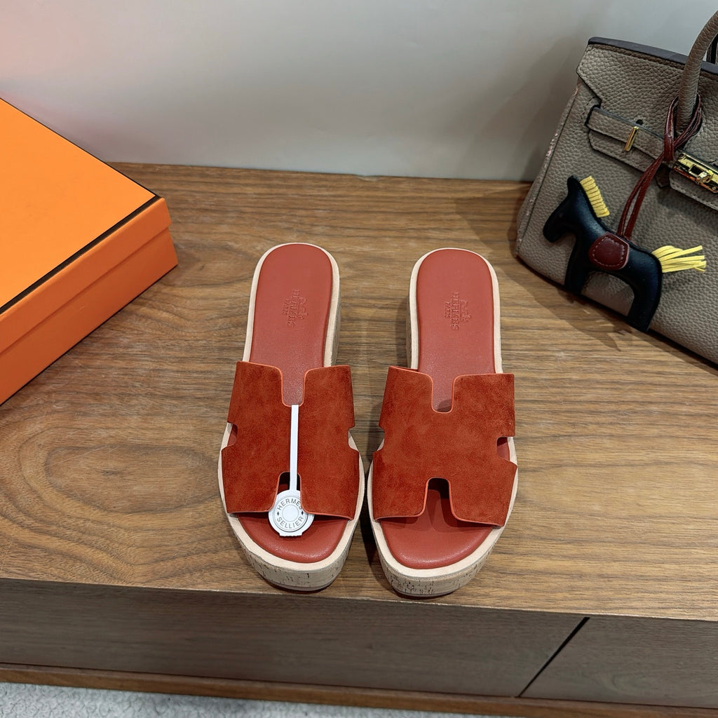 Marron Brique Eze 30 Sandal