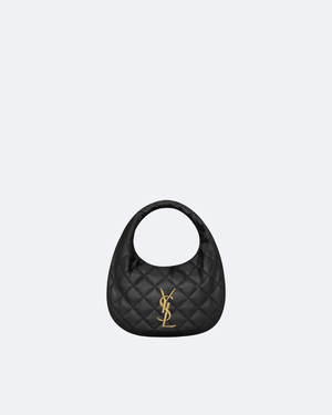 Black Icarino In Quilted Leather