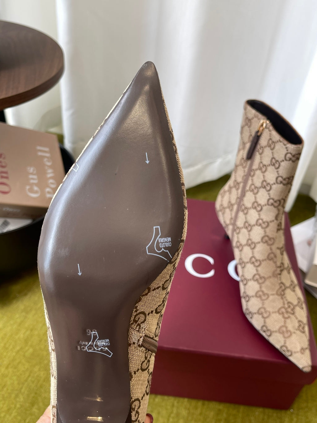 Sand & Dark Brown  Bombshell bootie