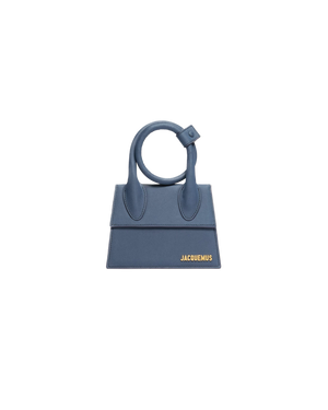 Dark Navy LC Noeud Coiled Handbag