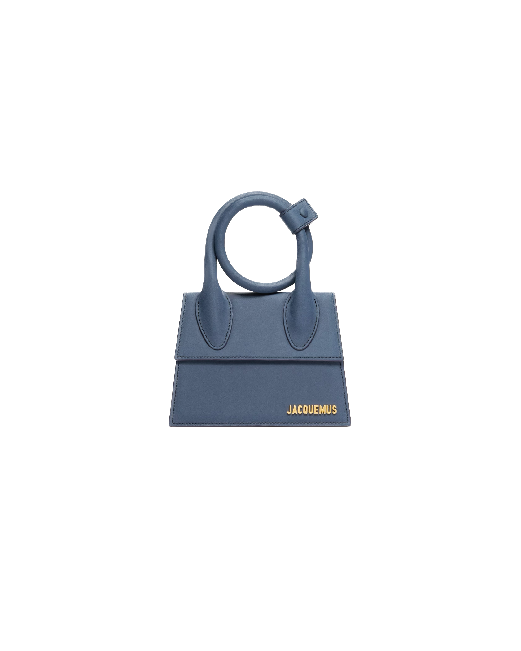 Dark Navy LC Noeud Coiled Handbag