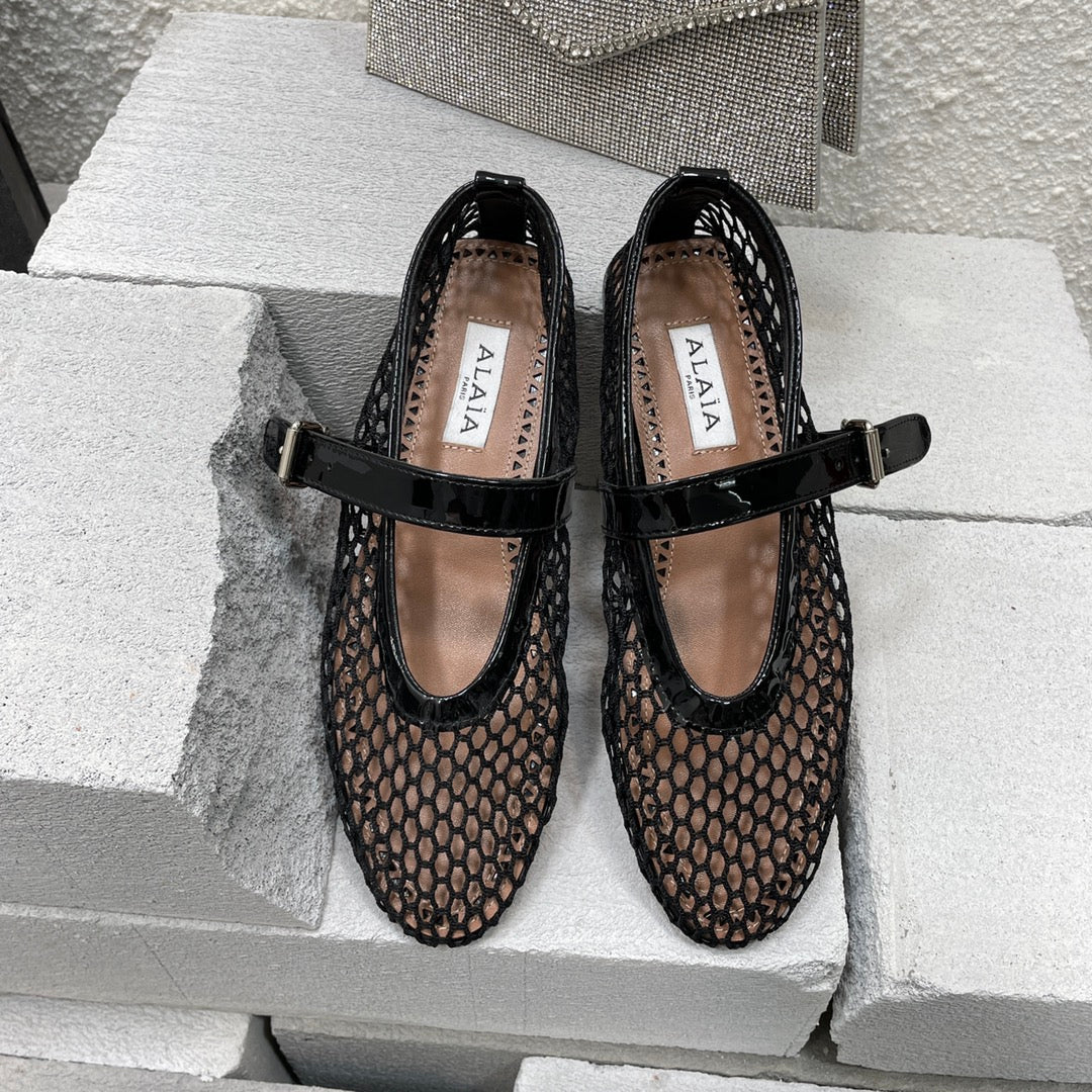 Black AF Ballet Flats