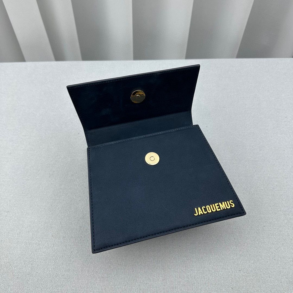 Dark Navy LC Noeud Coiled Handbag