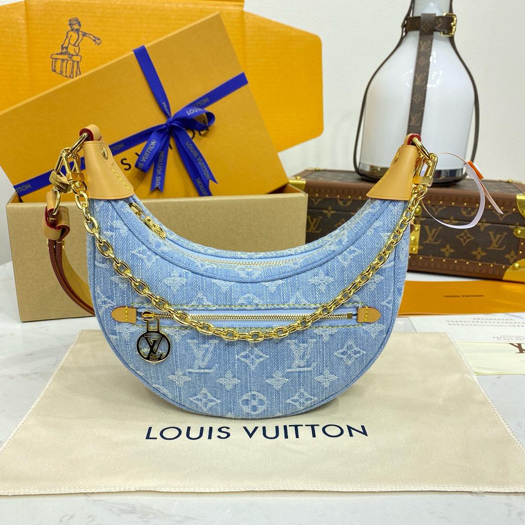 Denim By The Pool Shoulder Bag