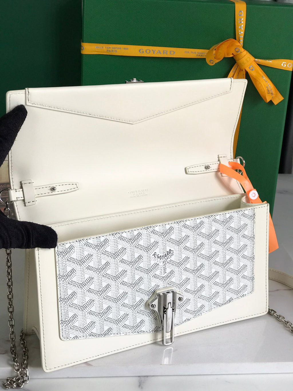 White Duchesse Marie-Caroline Bag