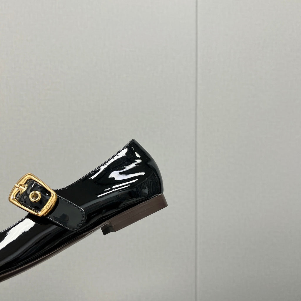 Black Polly Ballerina