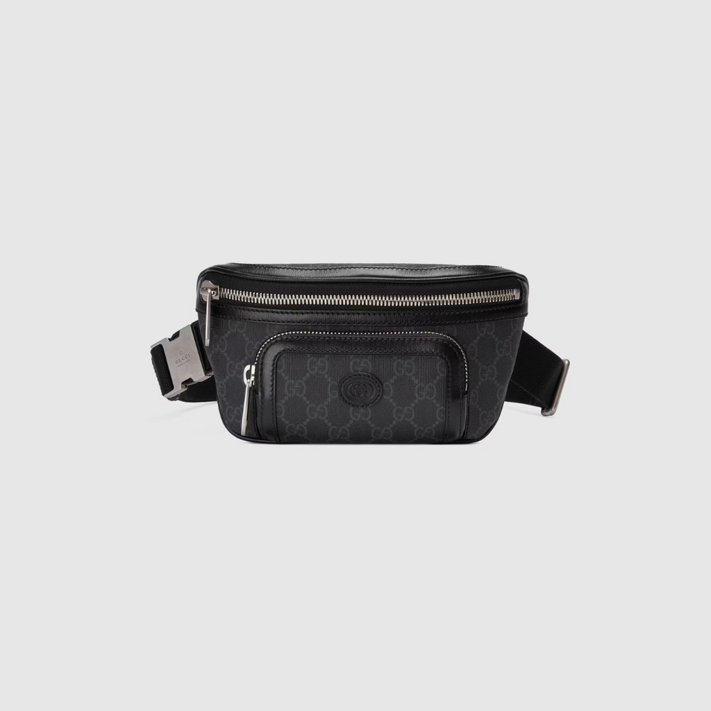Black Men's Belt bag
