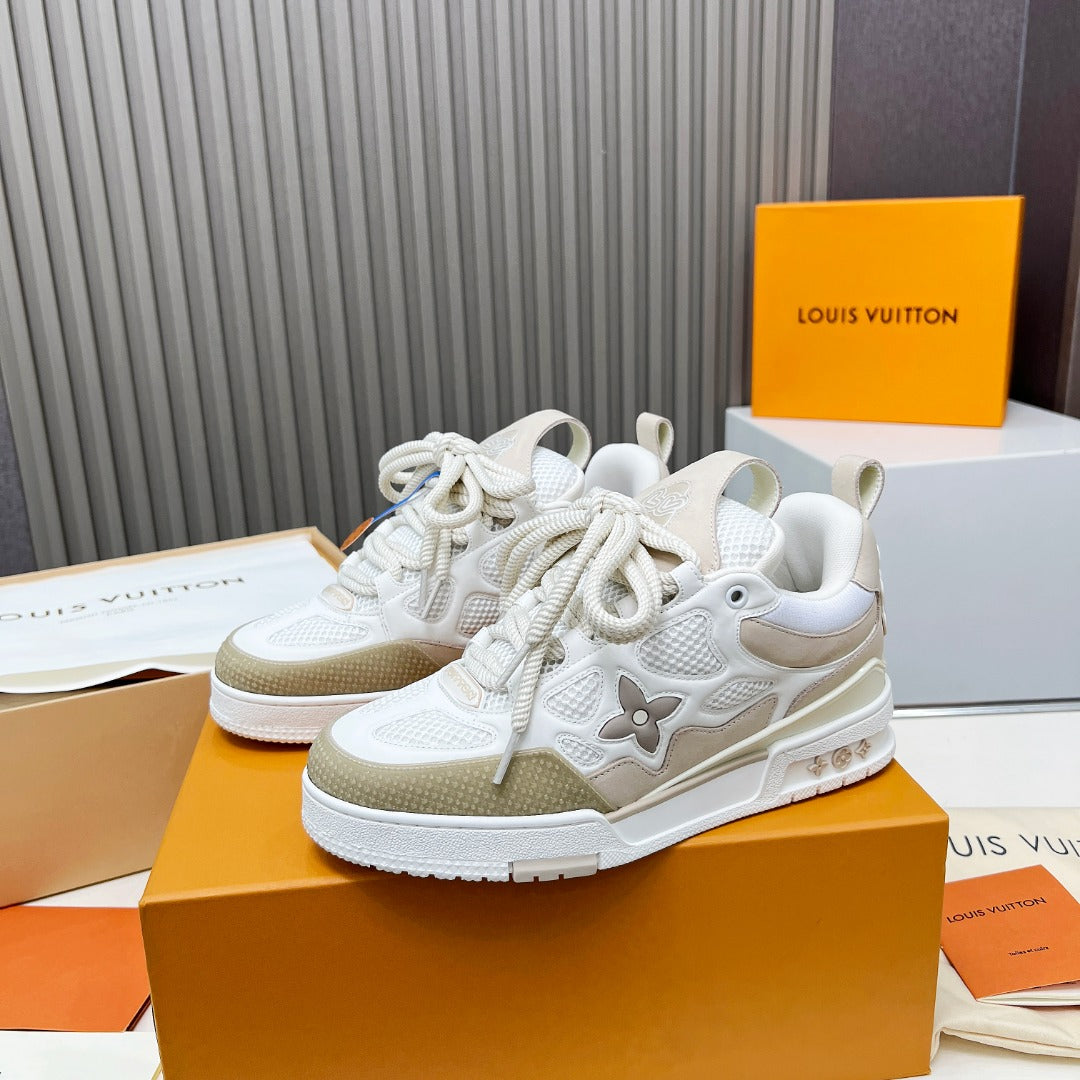 Men's Beige Skate Sneaker