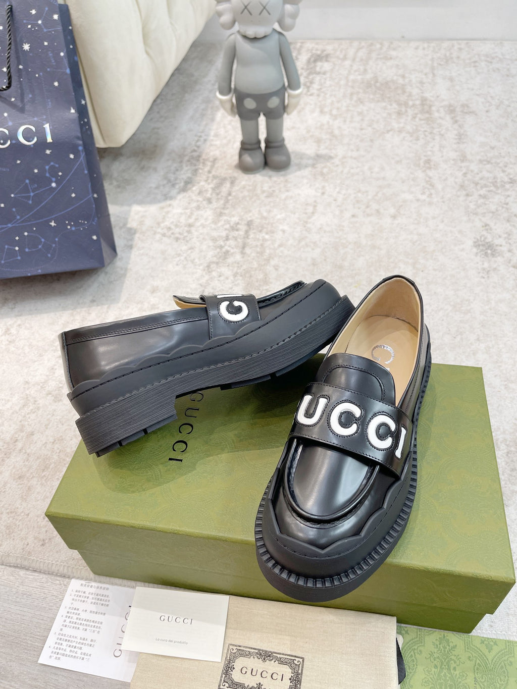 Black & White WG Loafer