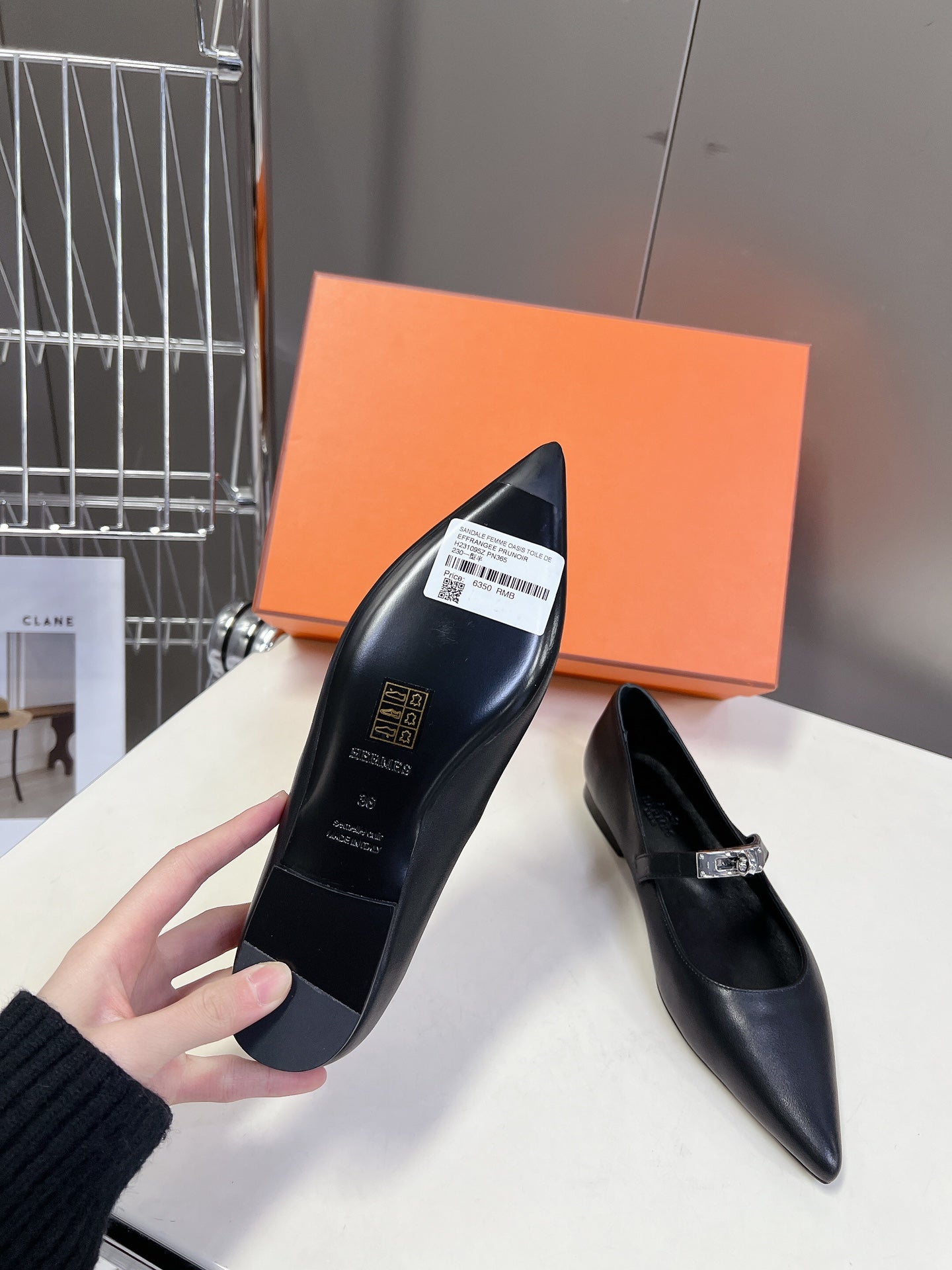 Black Kelly Ballet Flat