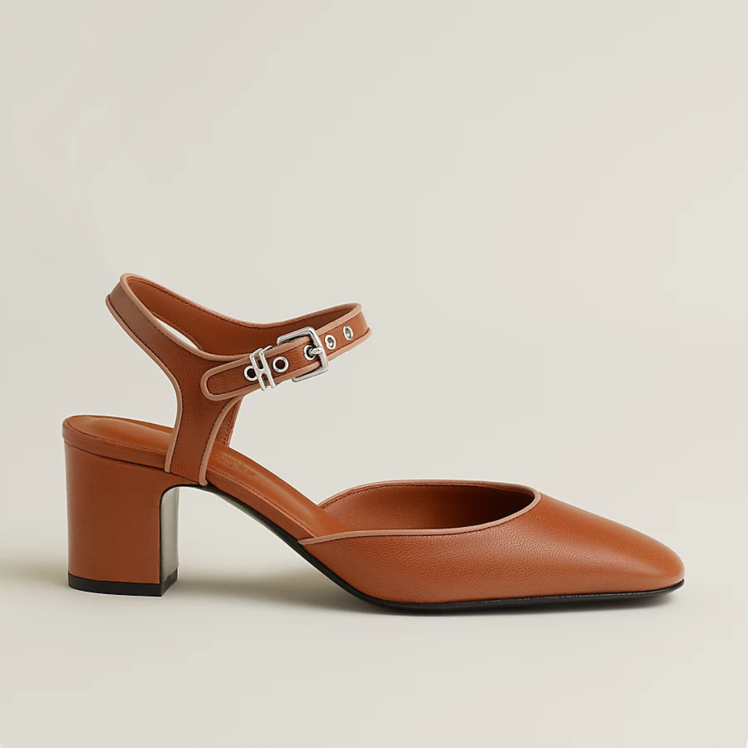 Marron Alezan Kamilla 60 Pump