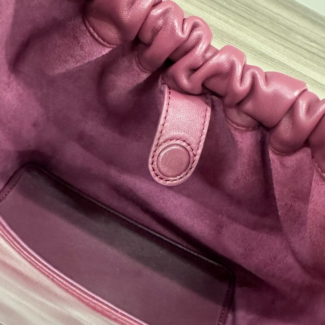 Crimson Small Squeeze Bag