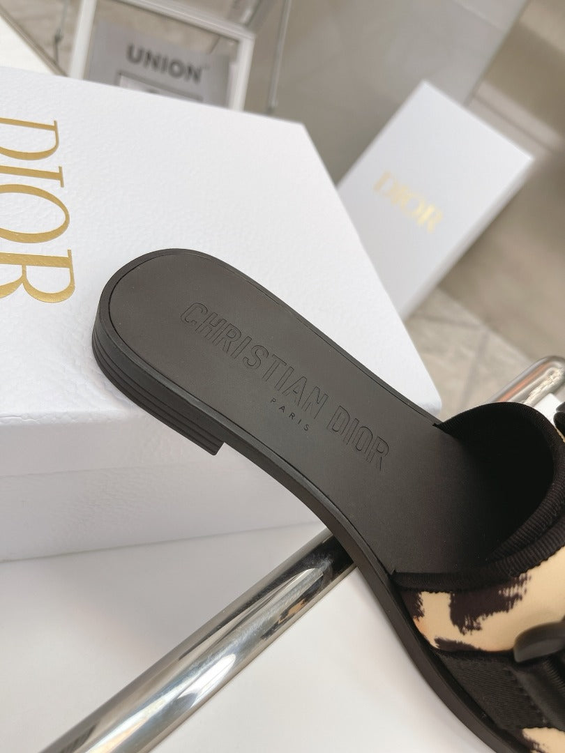 Beige multicolor DE slide