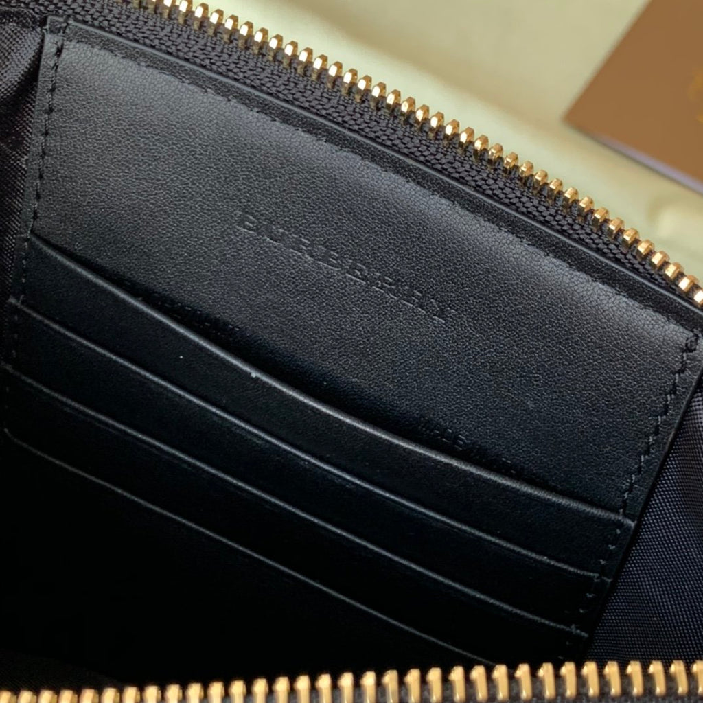 Black leather BP bag