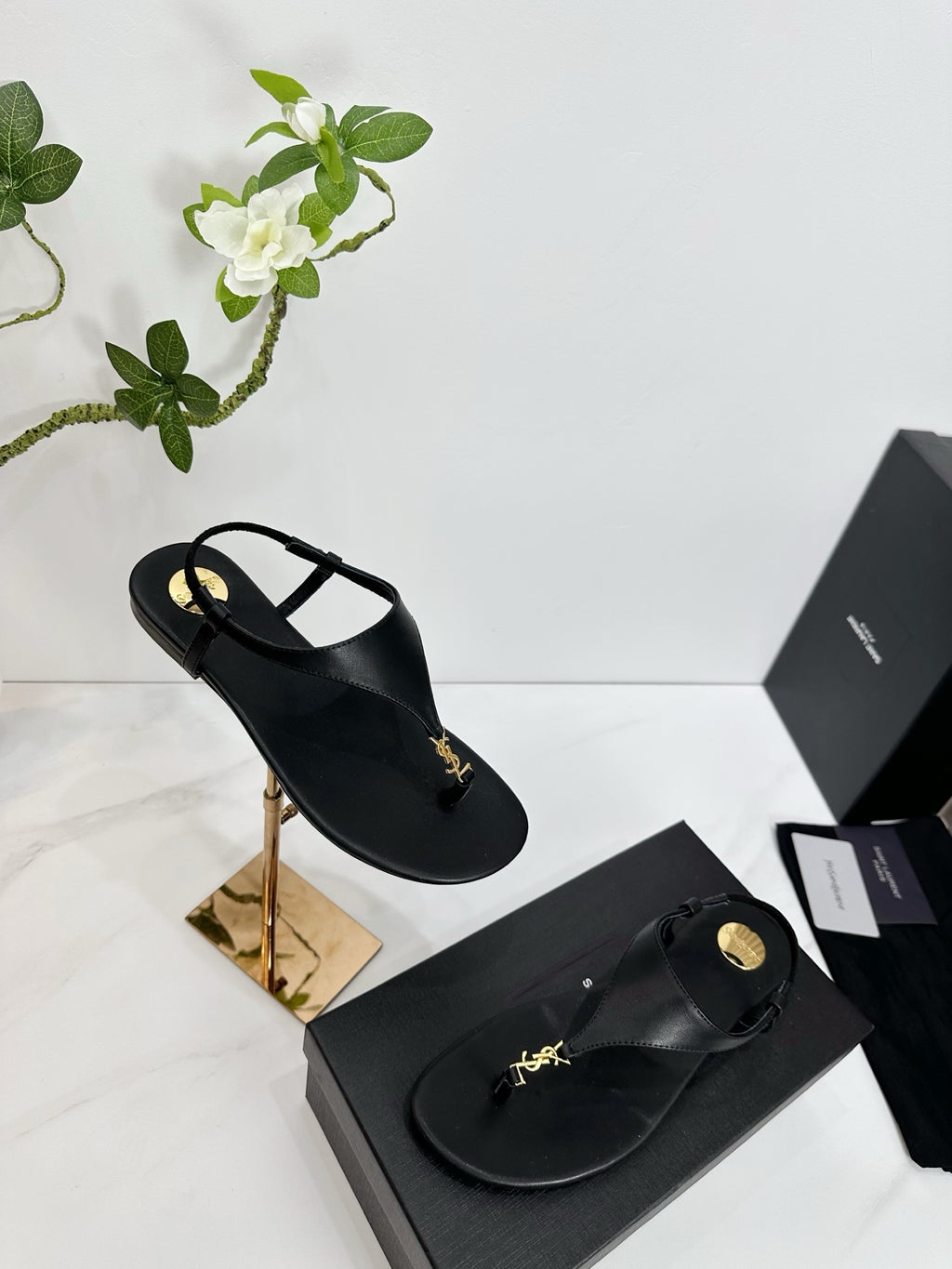 Black Cassandra Sandals