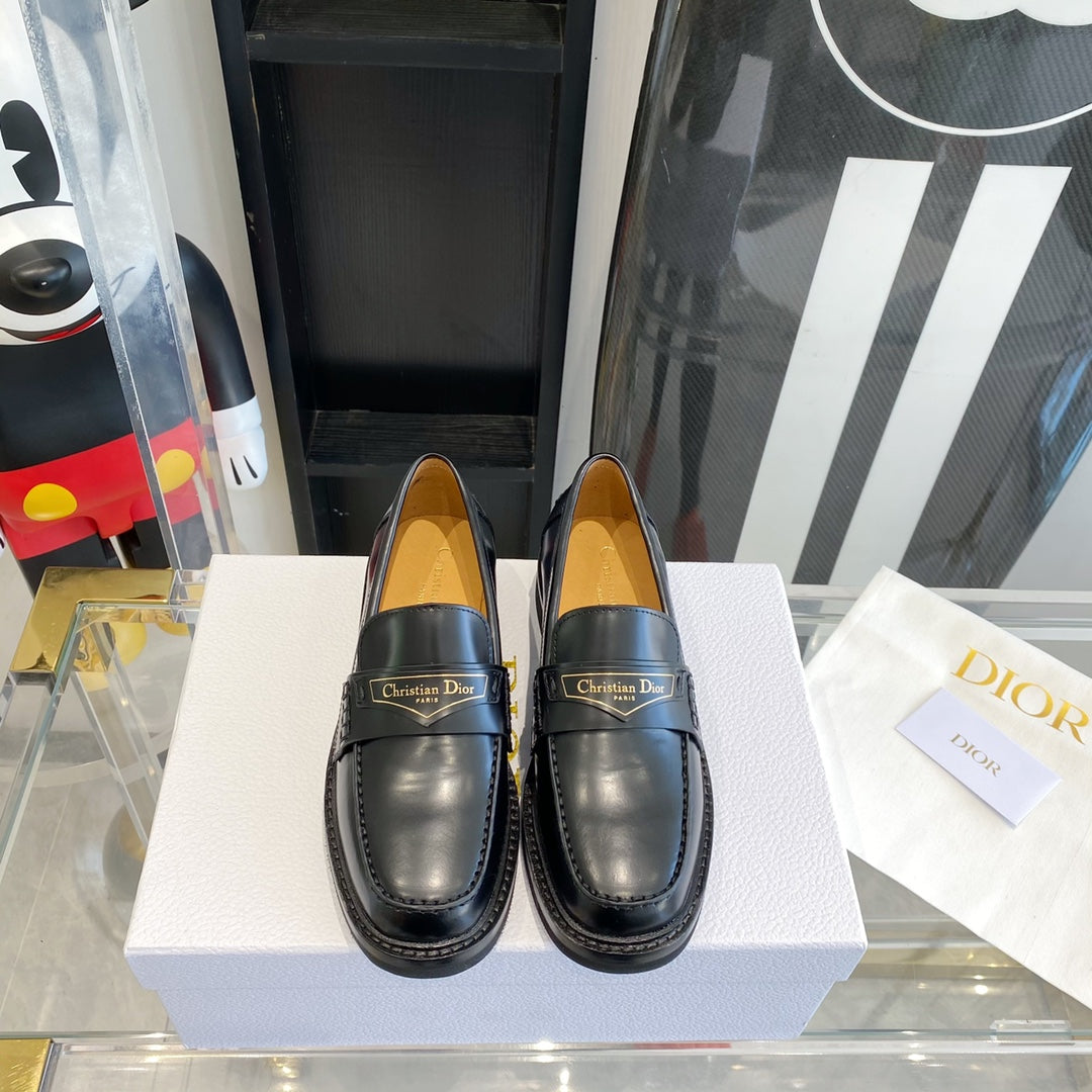 Black DB loafer