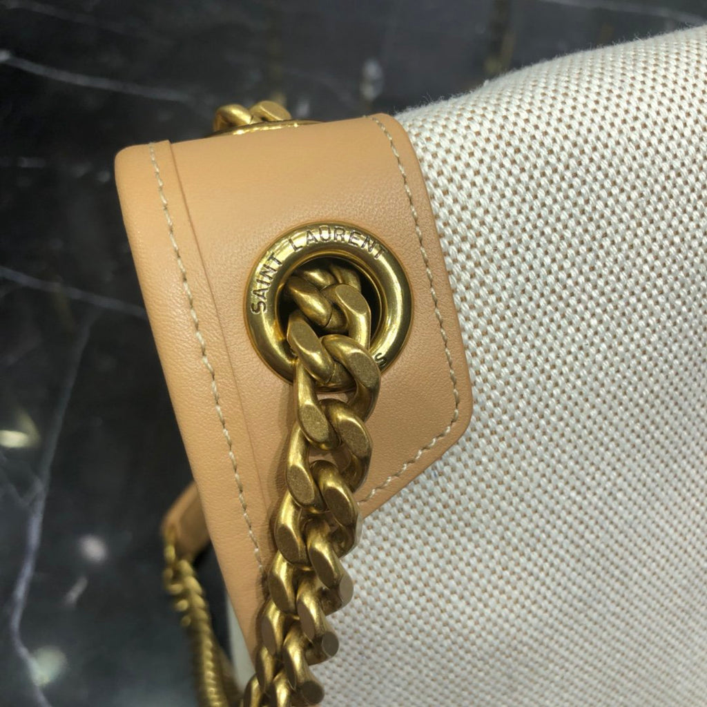 Beige NM medium shoulder bag