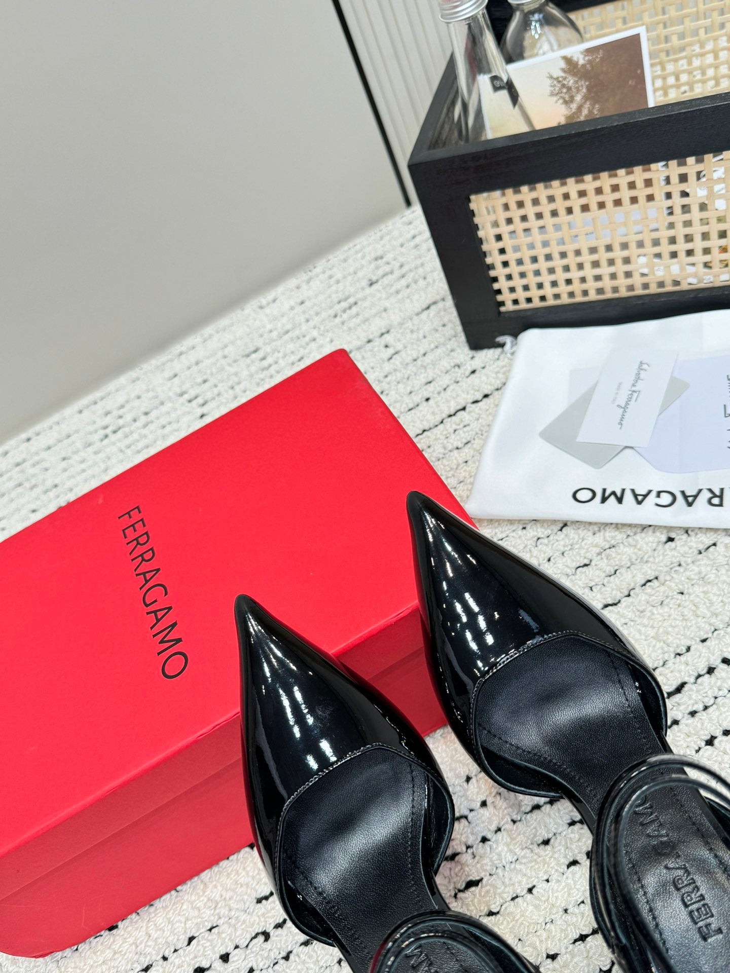 Black Pump With Wedge Heel