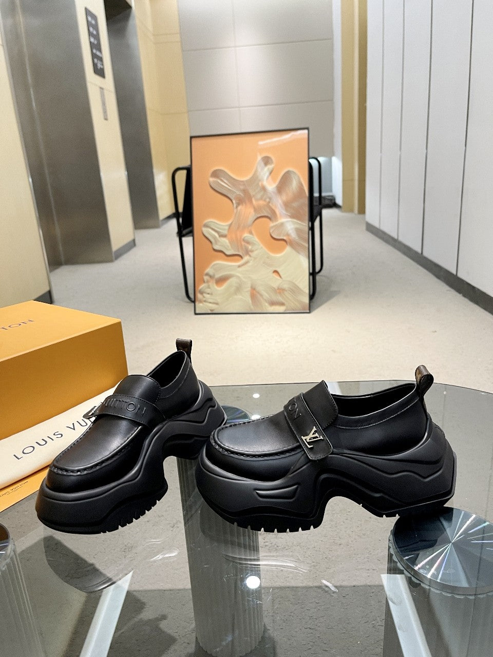 Black LA 2.0 Platform Loafer