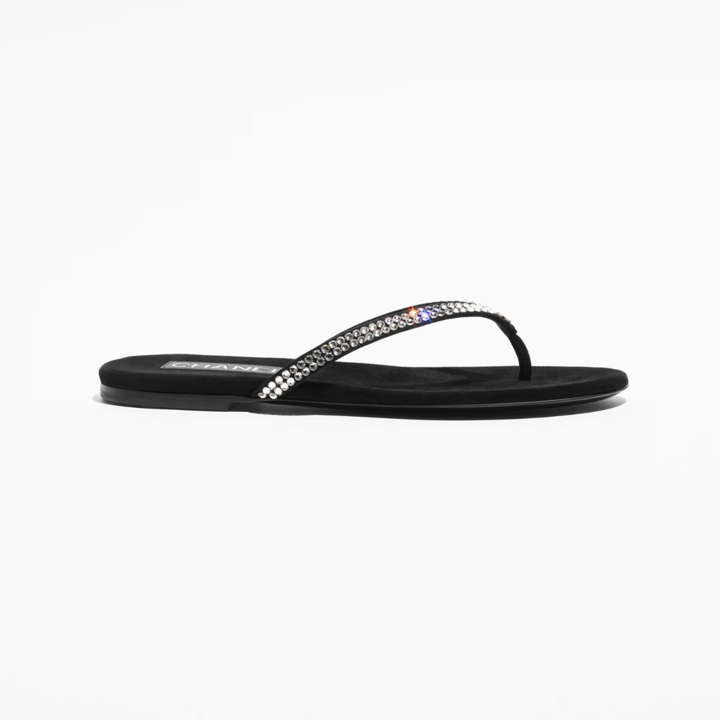 Black Suede Cruise 2024/25 Thongs