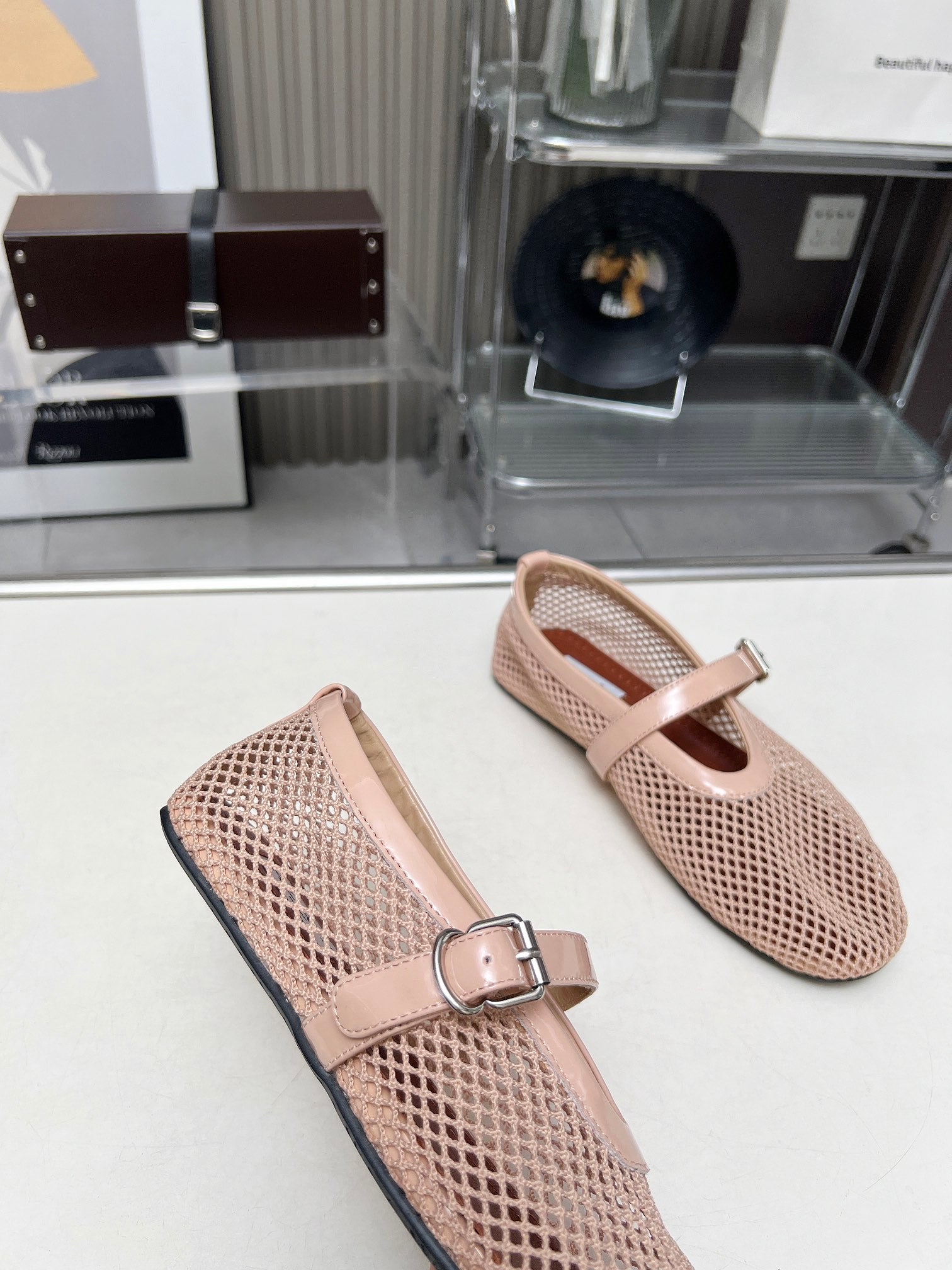 Nude AF Ballet Flats