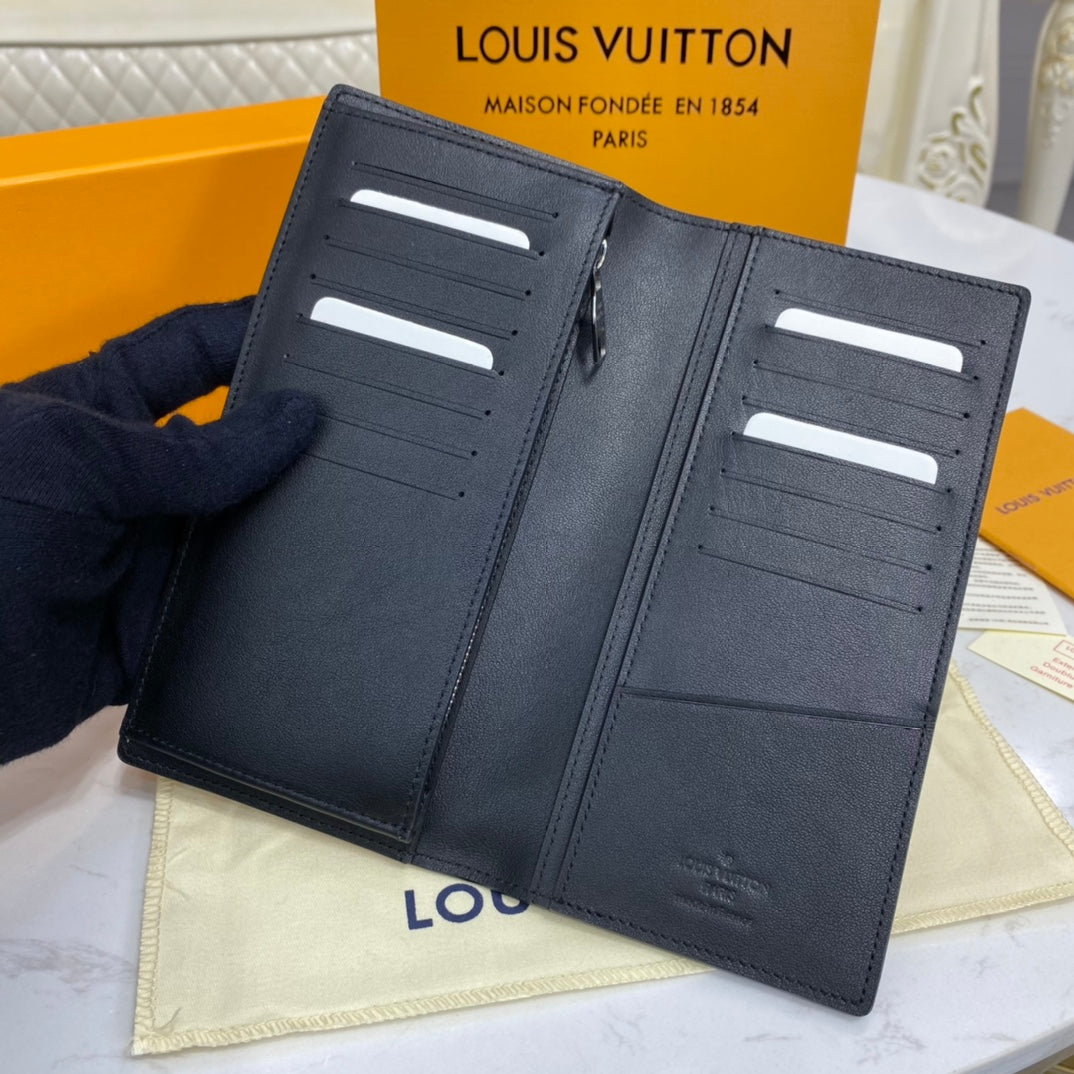 Black brazza wallet