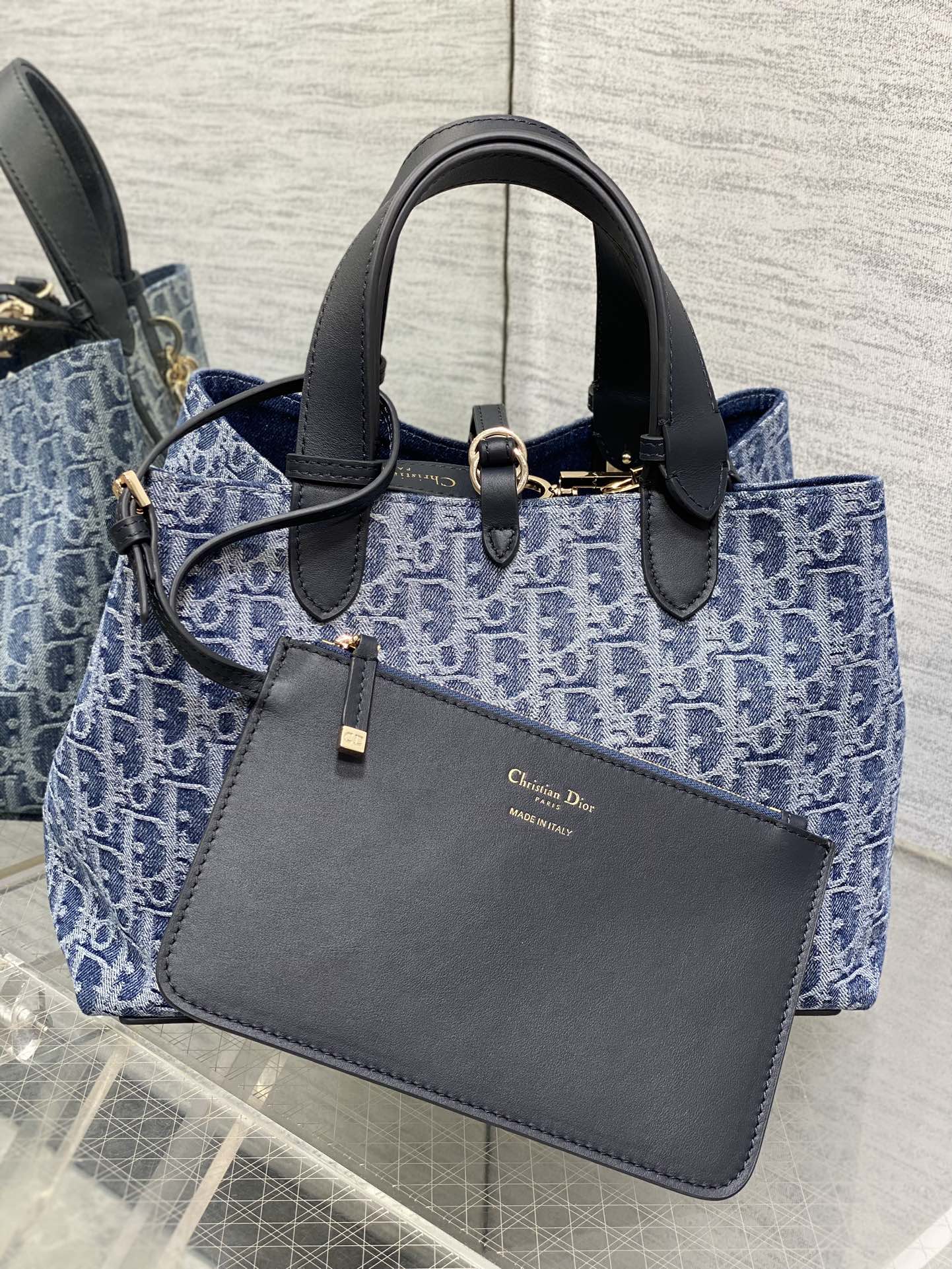 Blue Denim Medium Toujours Bag