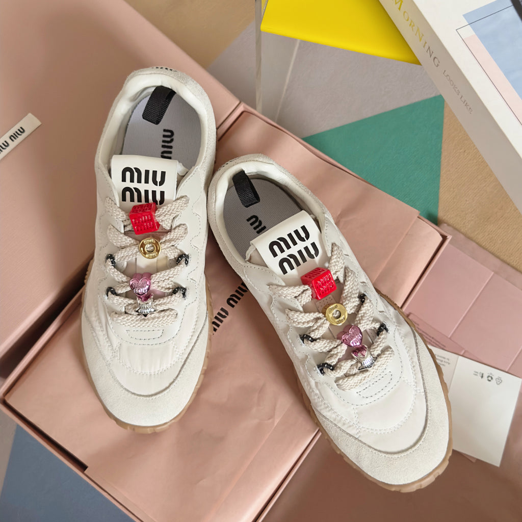 Ivory Tyre Sneakers