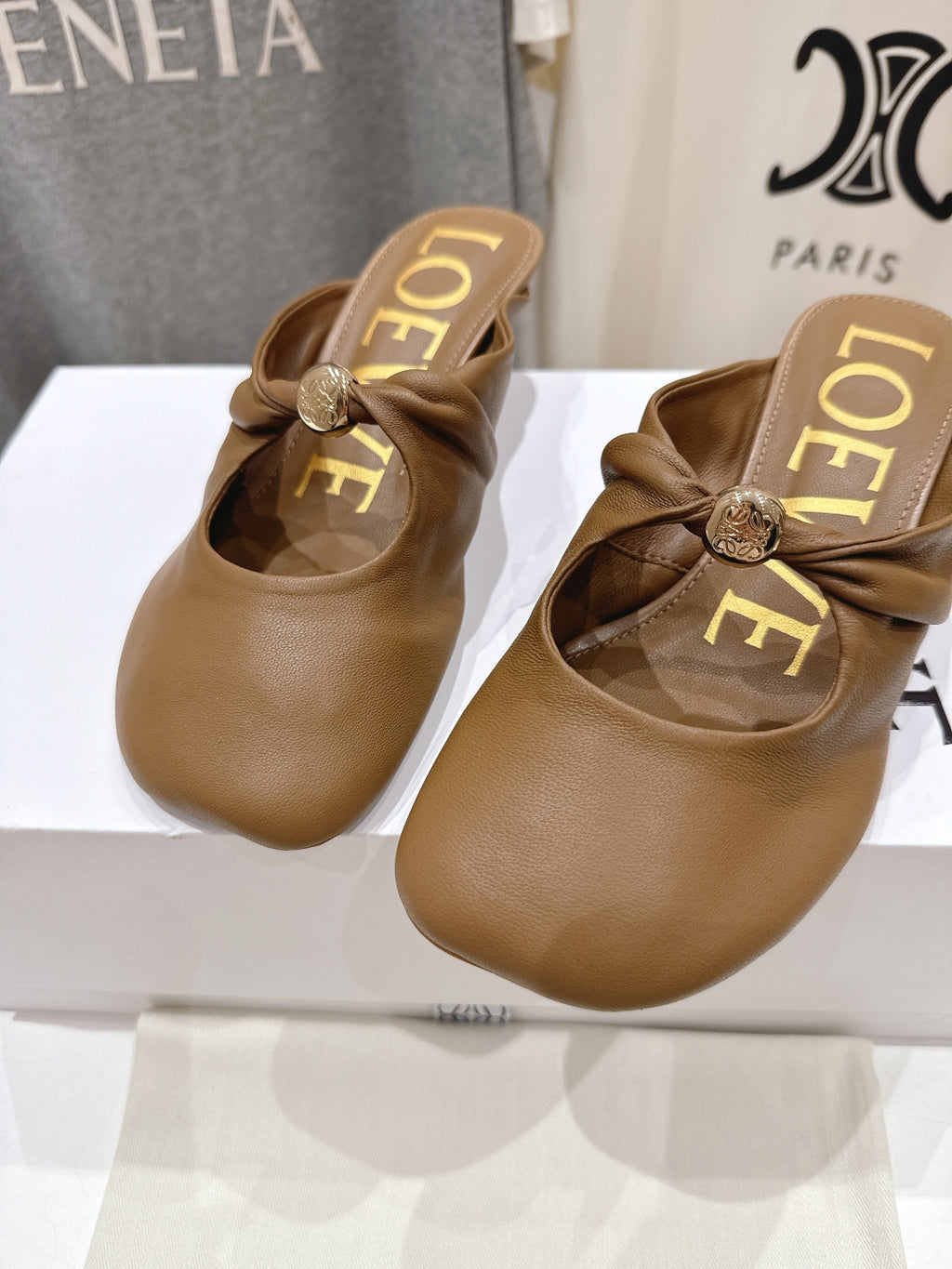 Oak Pebble Soft Mule