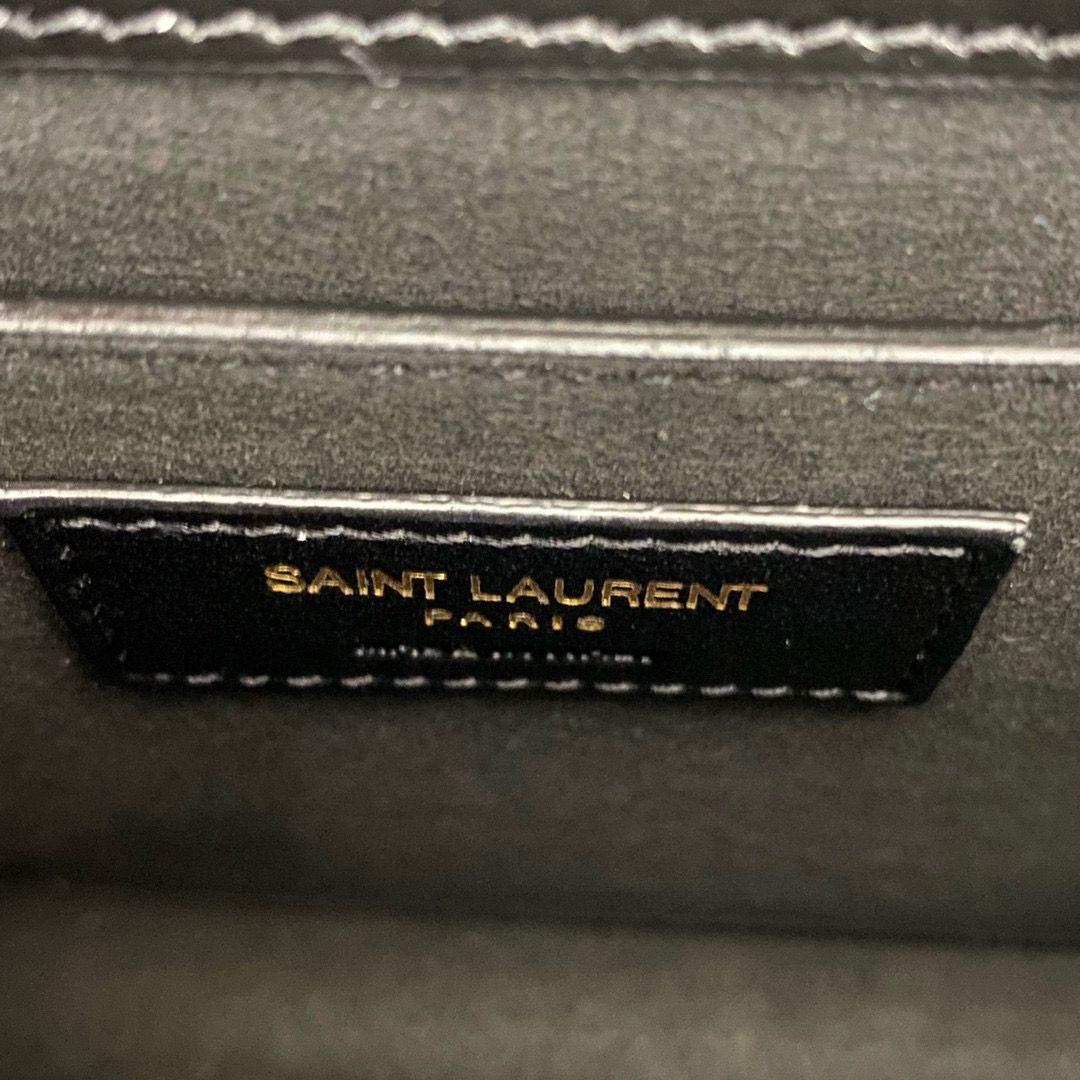 Black Sunset Medium Leather Shoulder Bag