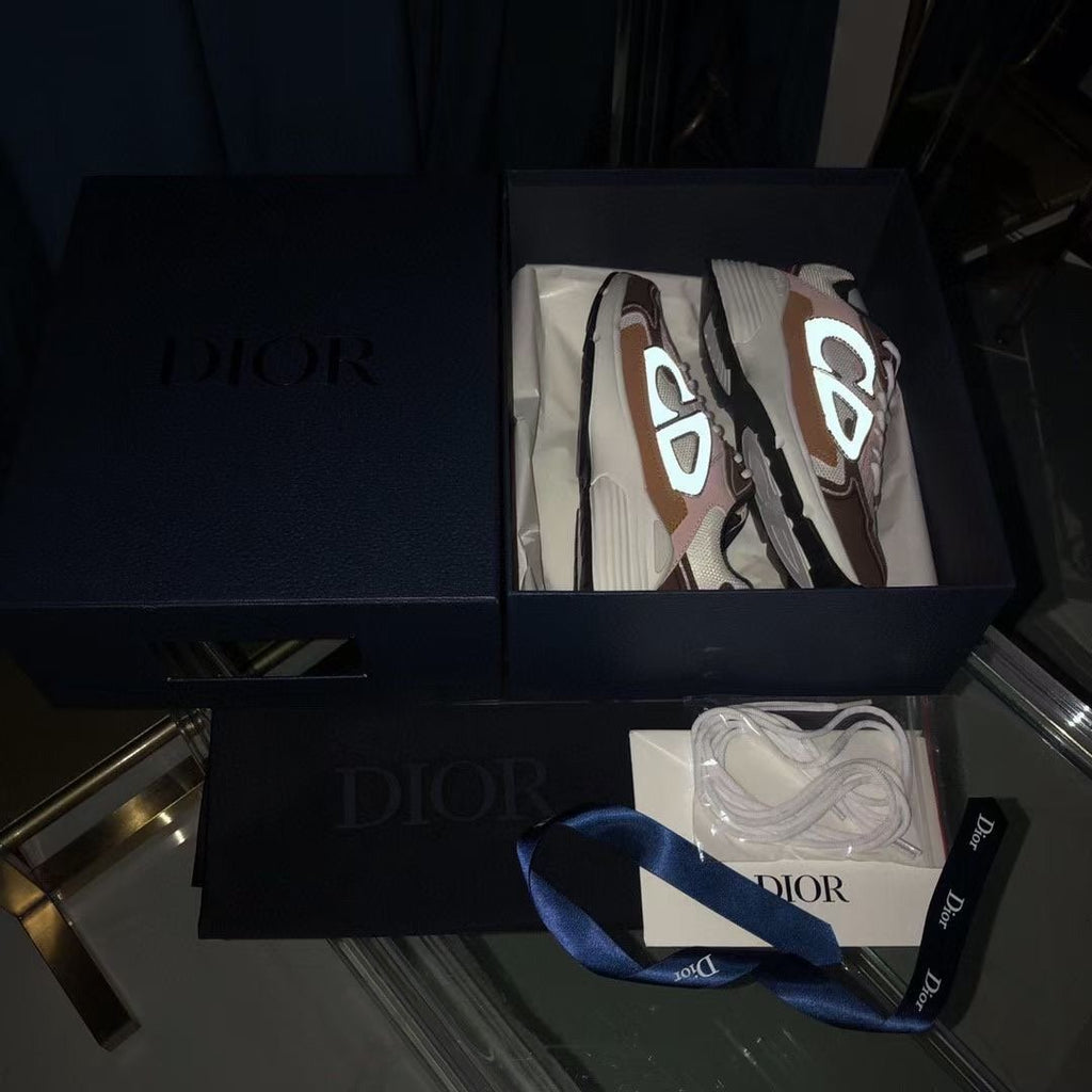 Women's White, brown and beige DB sneaker