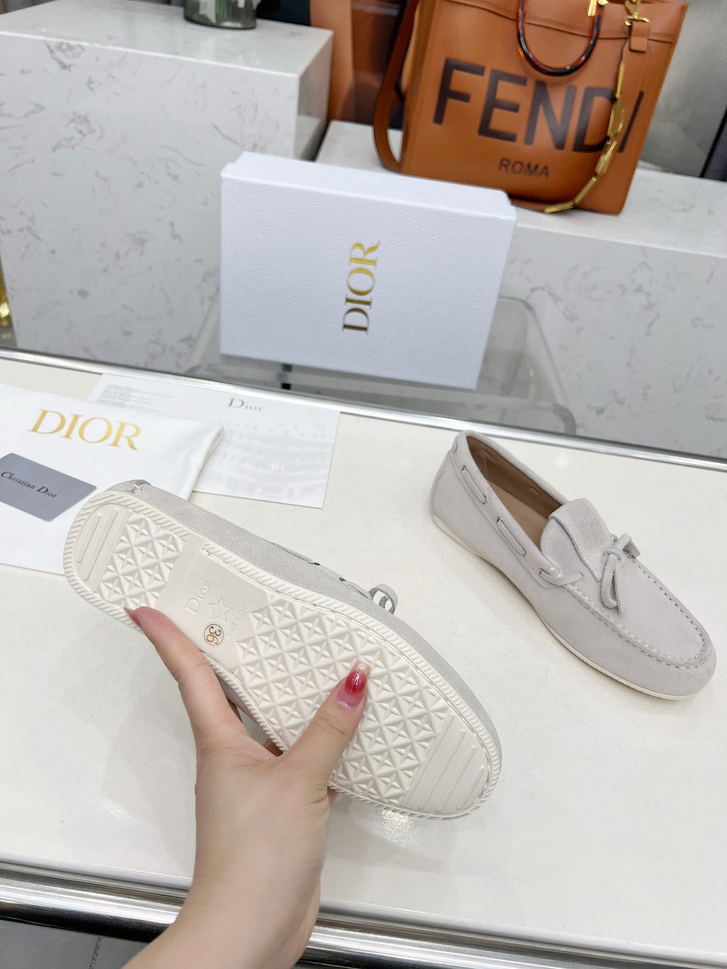 Gray Miss D Street Loafer