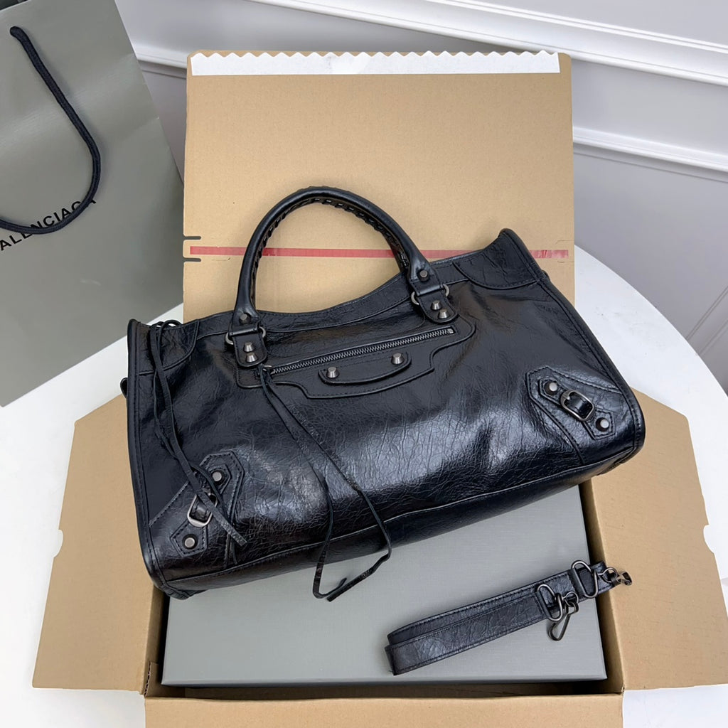 Black Le City Medium Bag