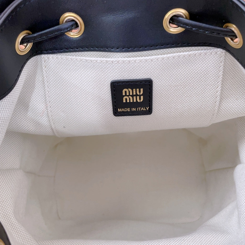 Black Leather Backpack