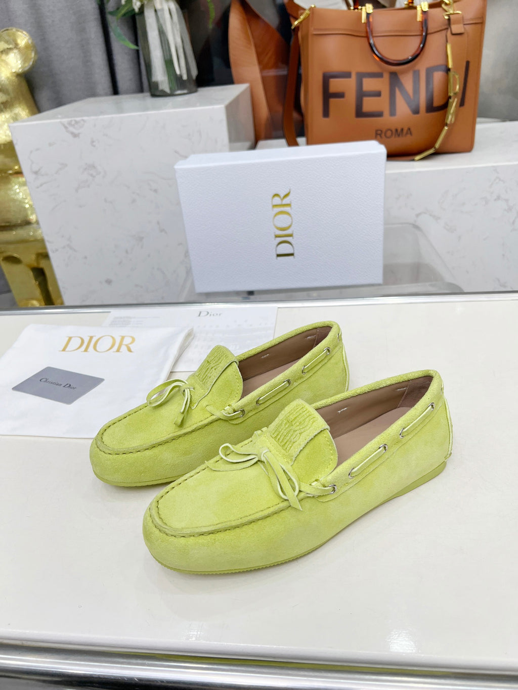 Peridot Green Miss D Street Loafer