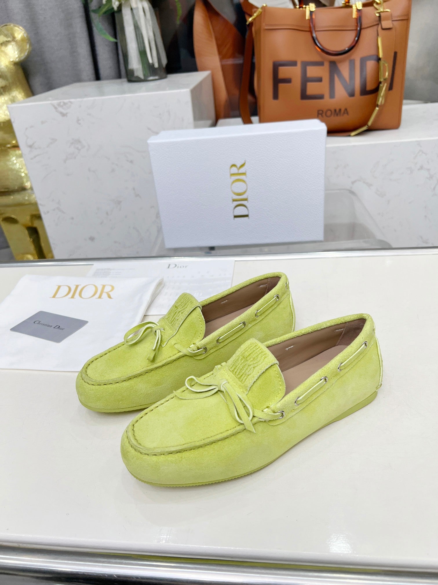 Peridot Green Miss D Street Loafer