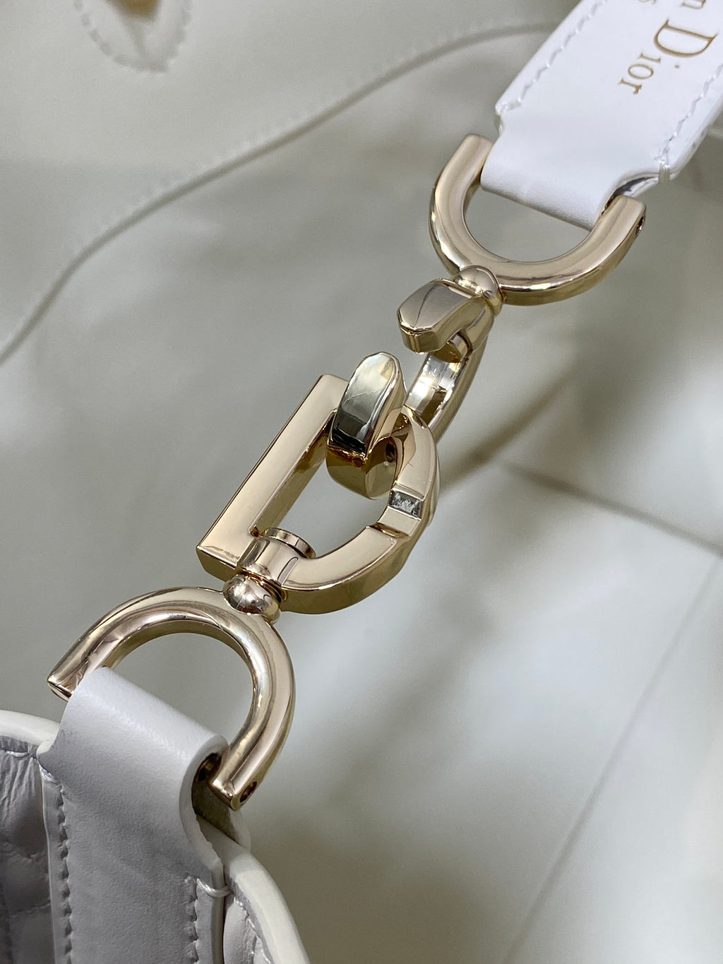 Latte Small Toujours Vertical Tote Bag