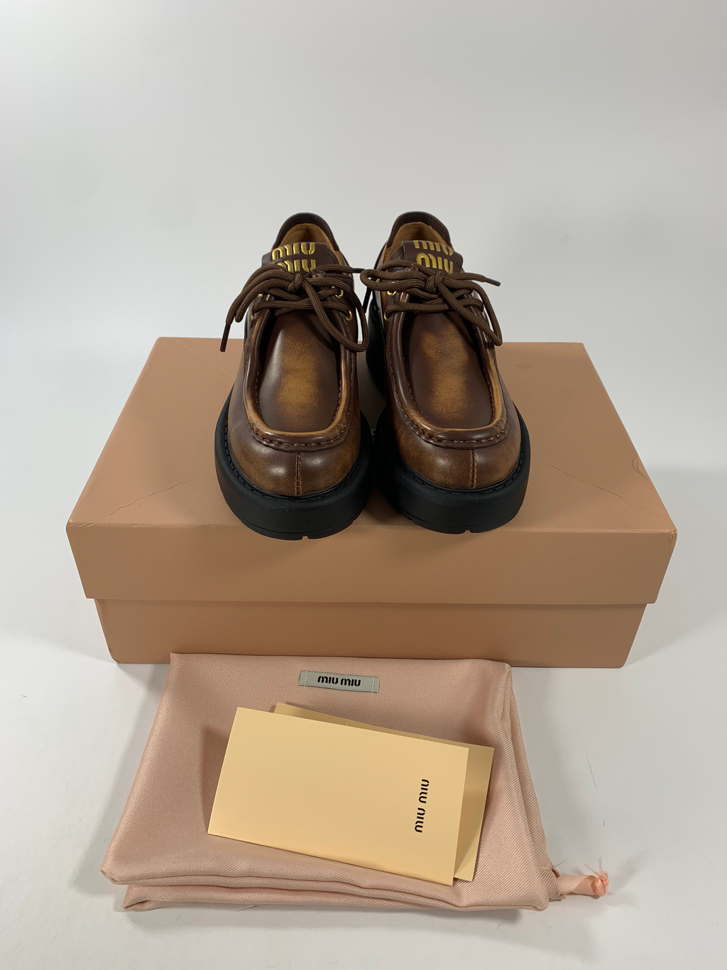 Sienna Laced Leather Shoes