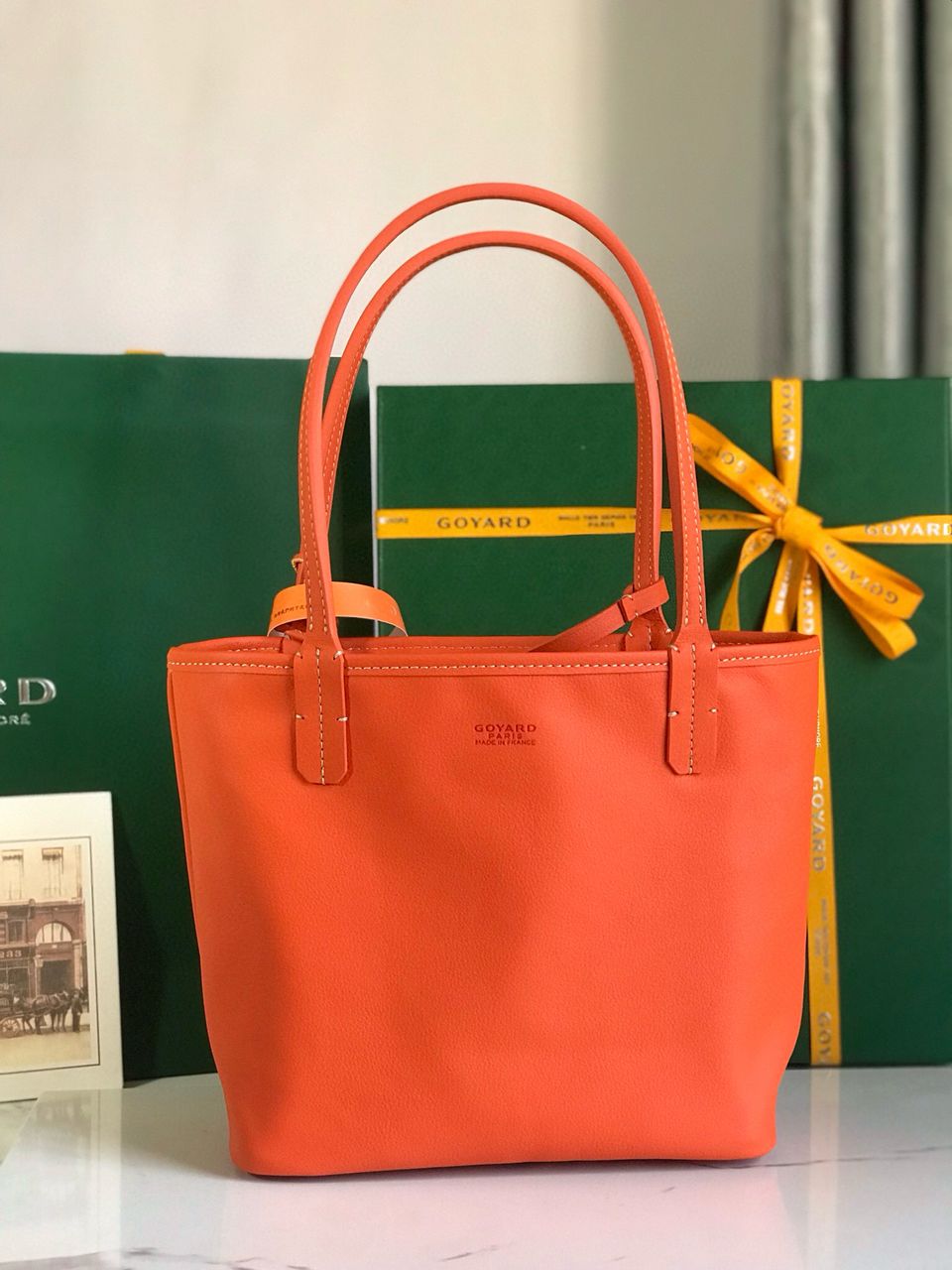 Orange Anjou Mini Bag