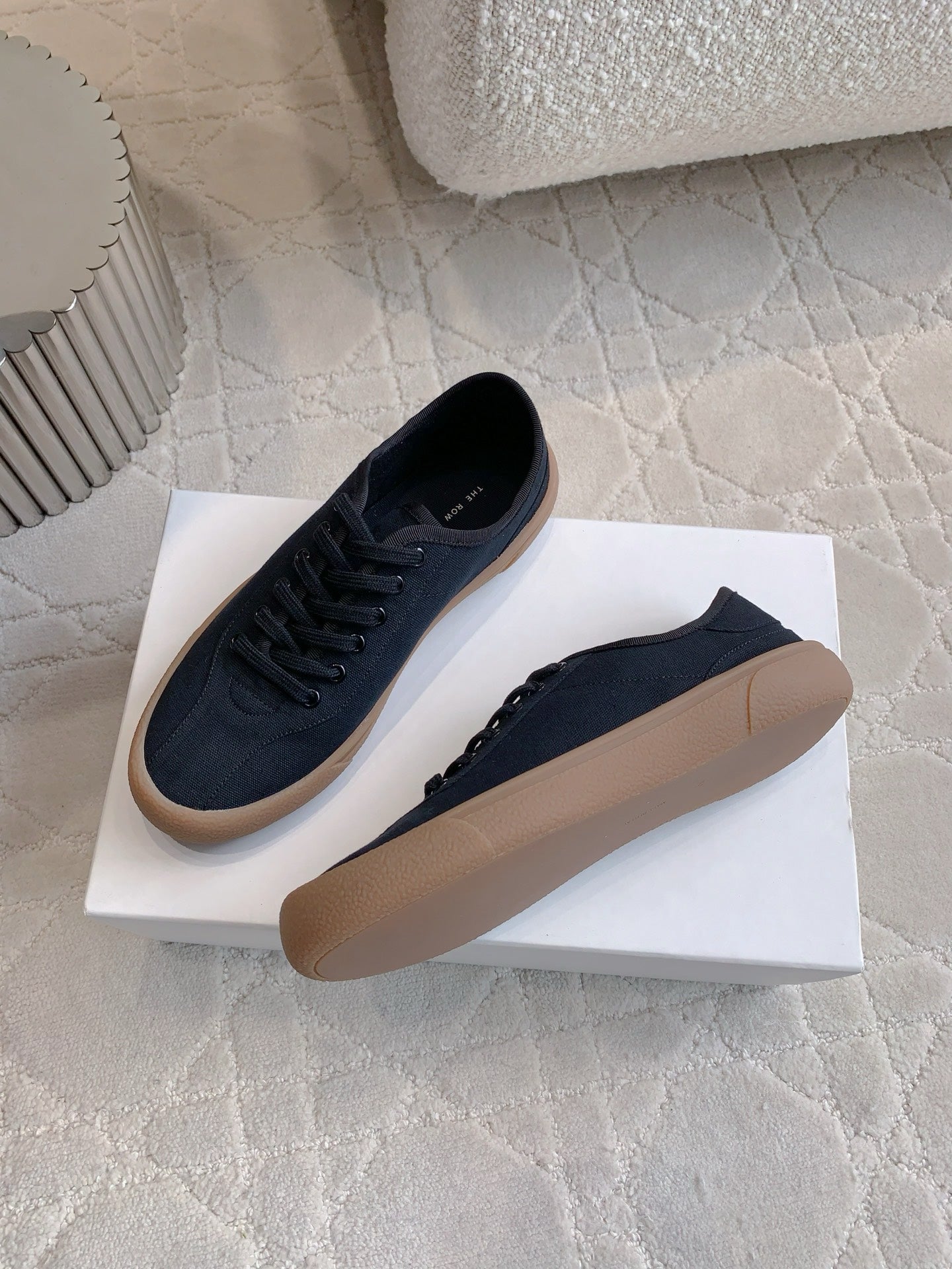 Black Canvas Sneakers