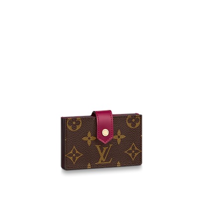 Fuchsia card holder