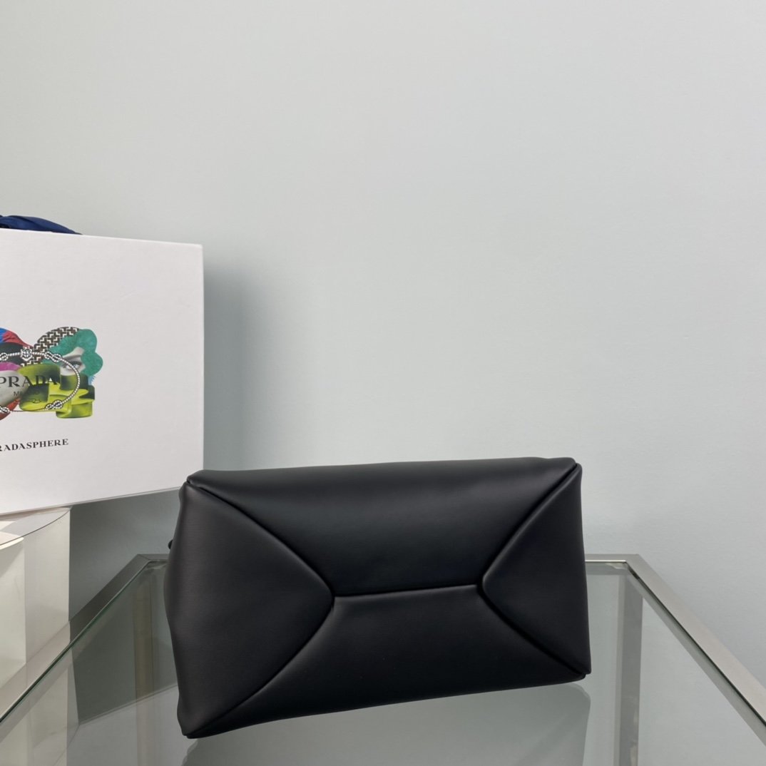 Black PM small leather bag