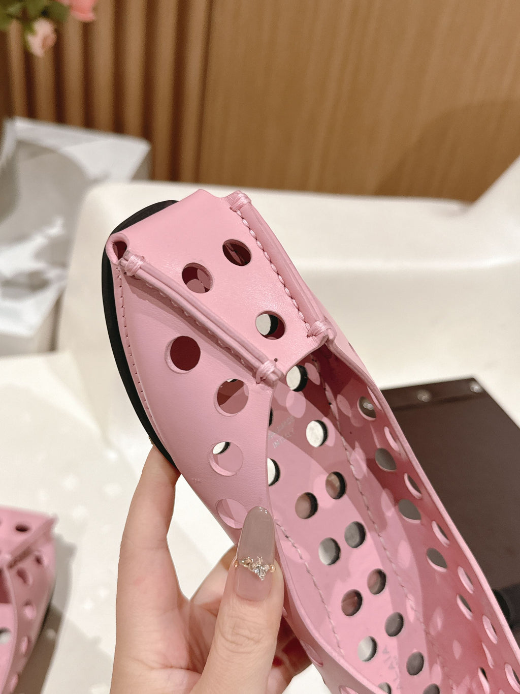 Candy Perfo Ballet Flats