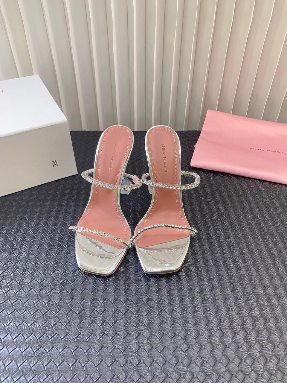 Silver Gilda Embellished Sandals