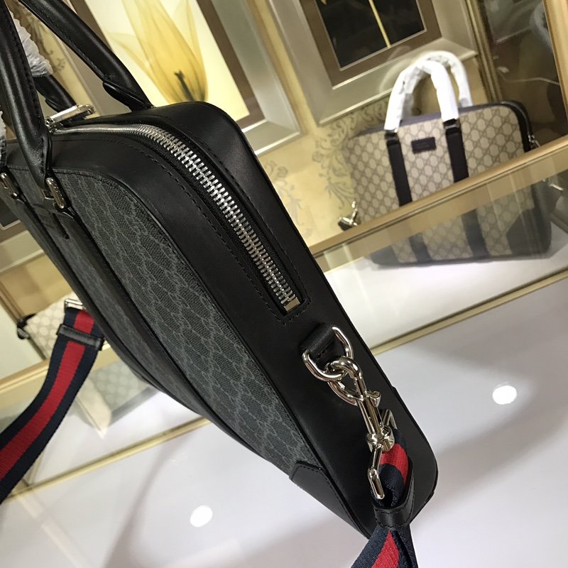 Black G briefcase
