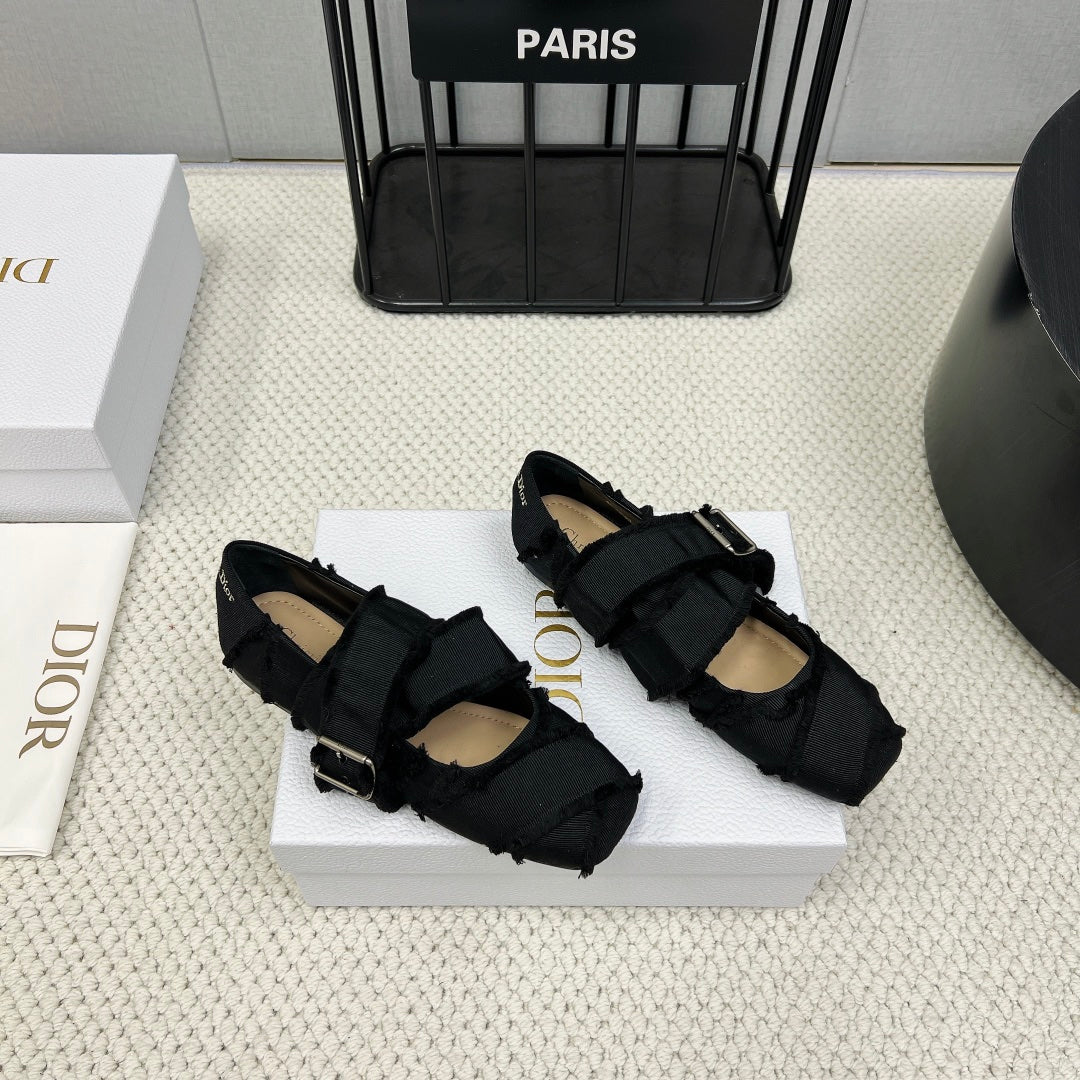 Black Songe Ballet Flat